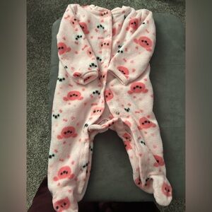 3 baby girl pajamas